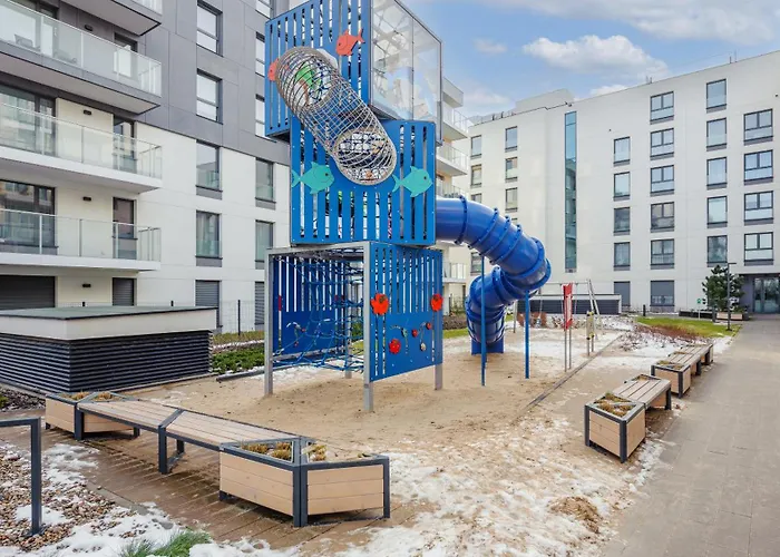 Przystan Letnica, Sun & Snow 아파트 그단스크